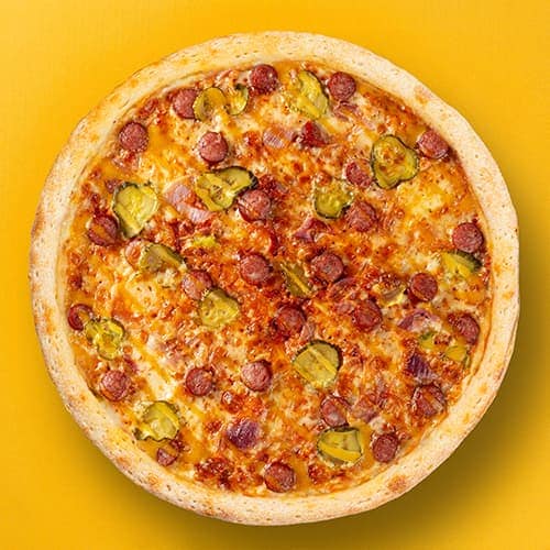 Фотография пиццы - Хот дог  целиком.